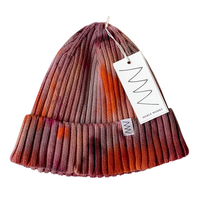 Hand-Dyed Beanie Hat