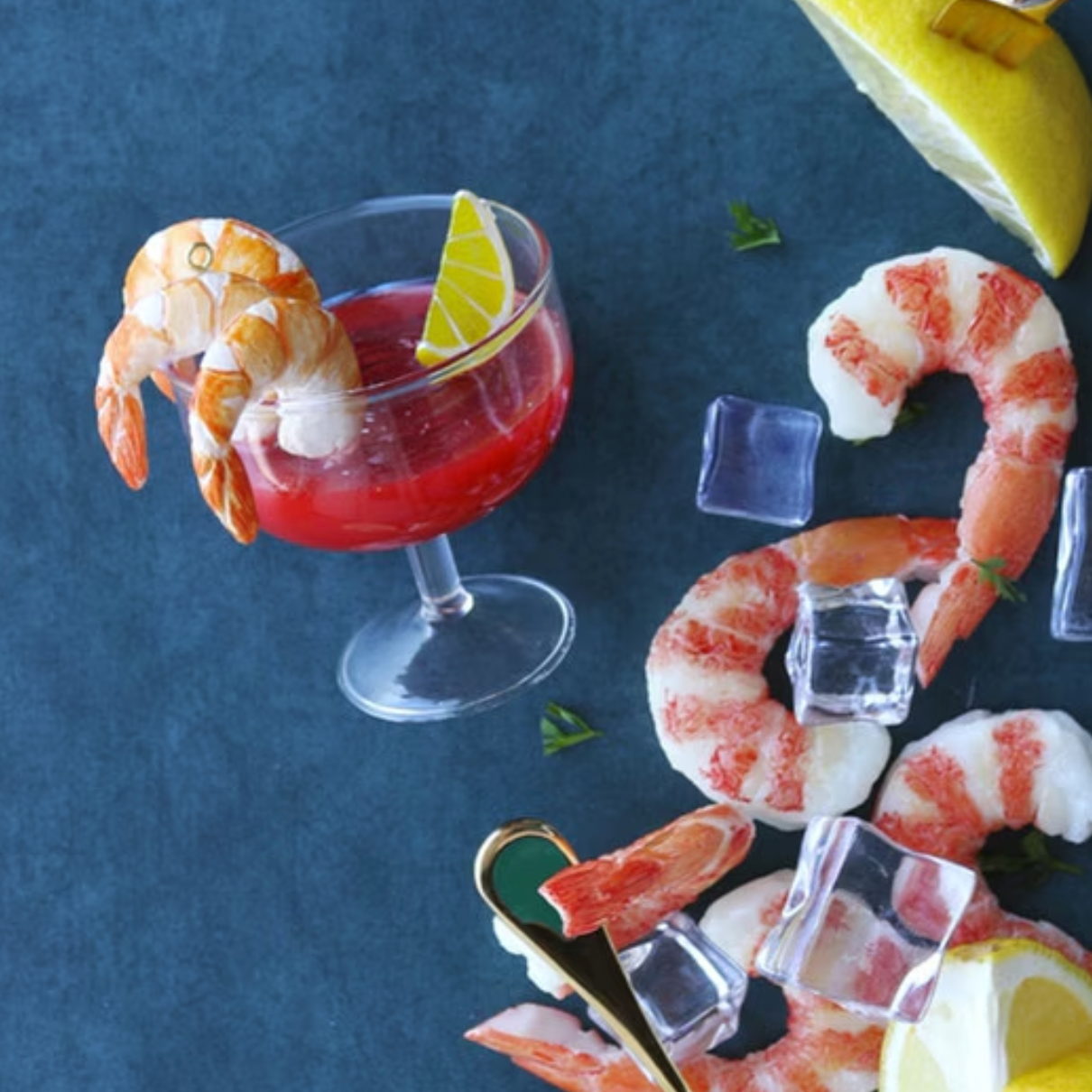 Shrimp Cocktail Ornament