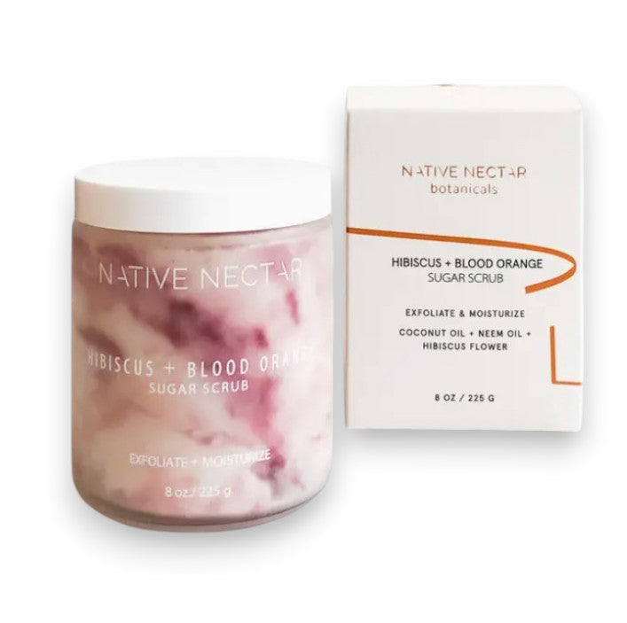 Hibiscus + Blood Orange Sugar Scrub