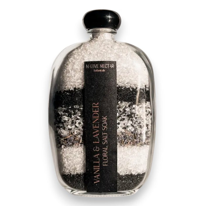 Vanilla & Lavender Floral Salt Soak