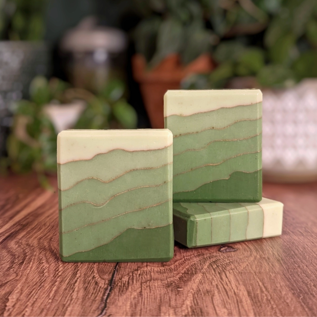 North Cascades Green Goats Milk Pine Soap