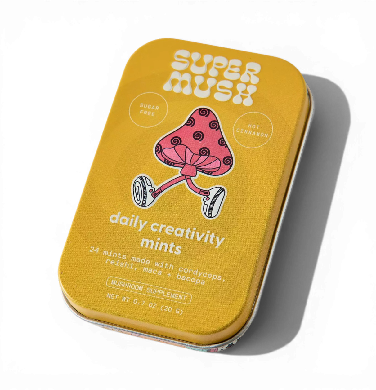 SuperMush Daily Mints Mushroom Dietary Supplement