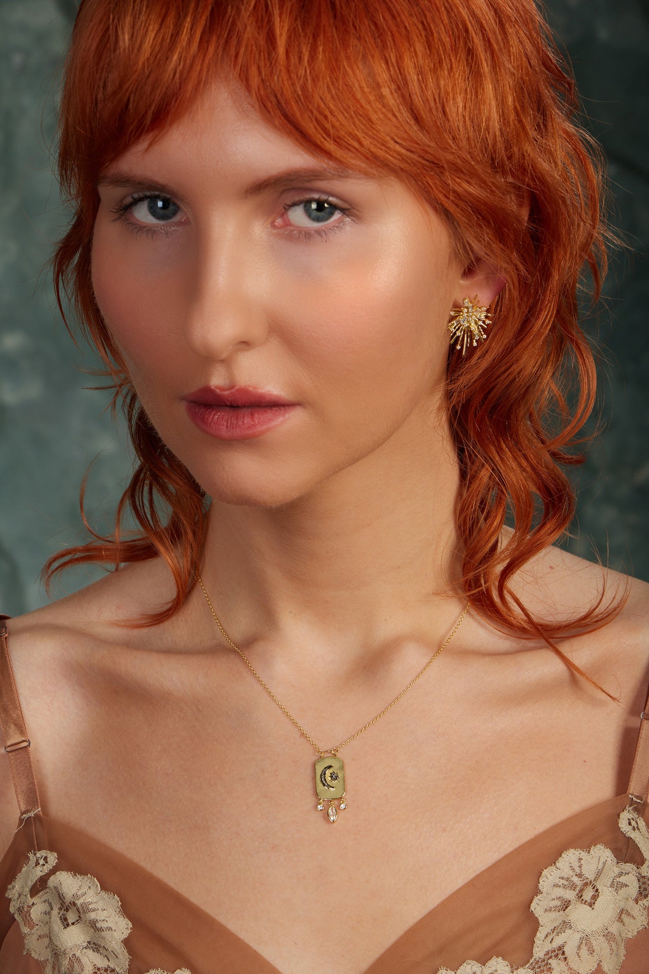 Celestial Crescent Necklace