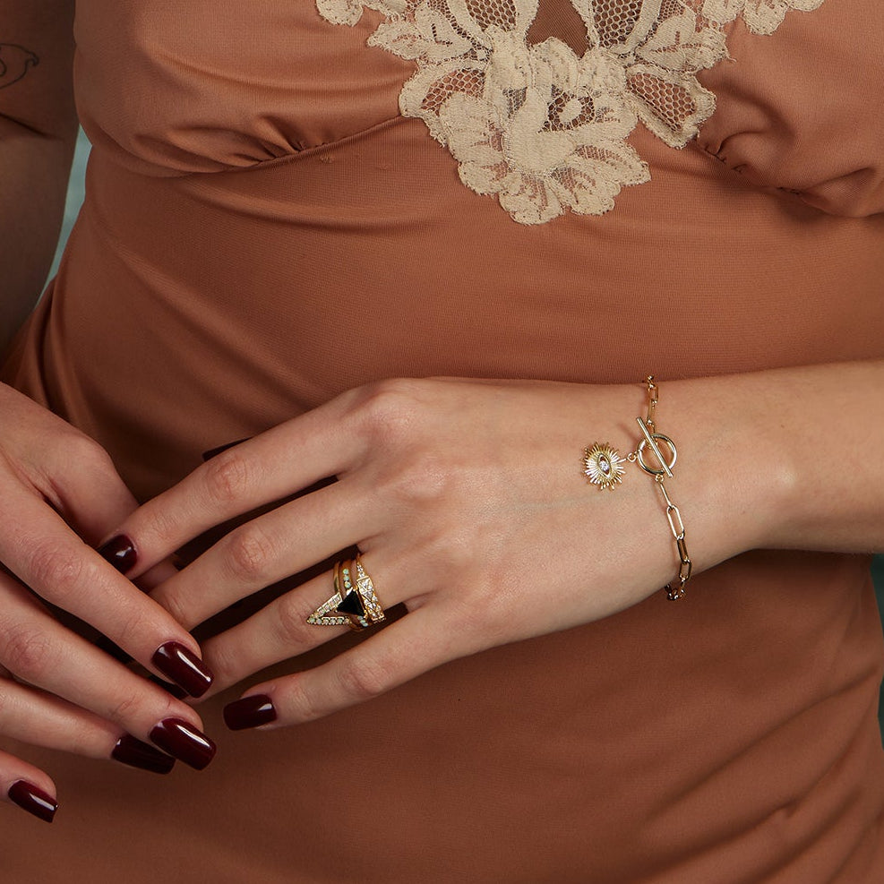 Golden Eye Bracelet