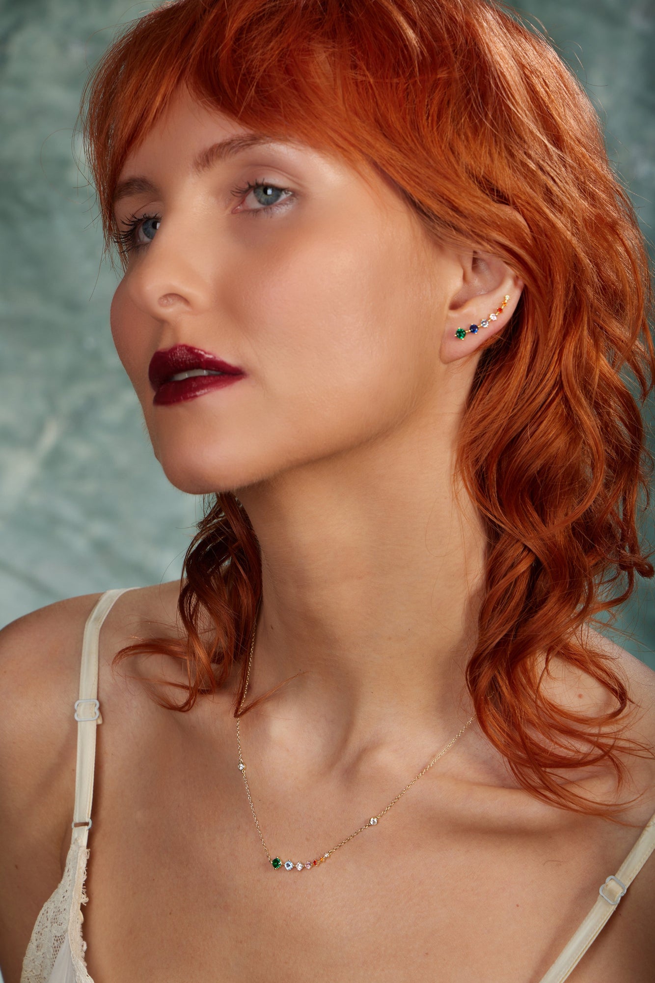 Celestial Arc Strand Necklace