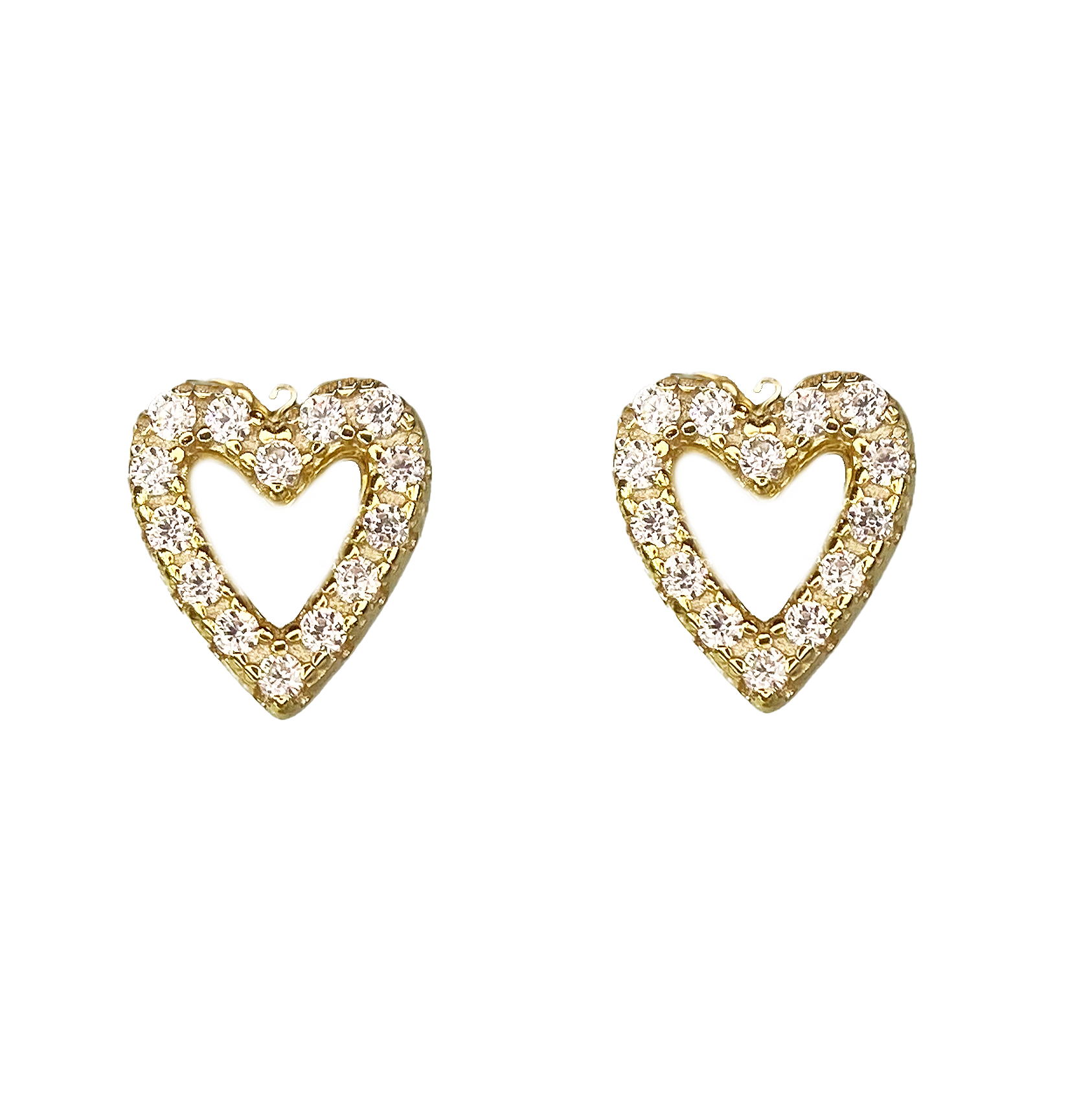 Mi Amor Heart Earrings