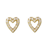 Mi Amor Heart Earrings