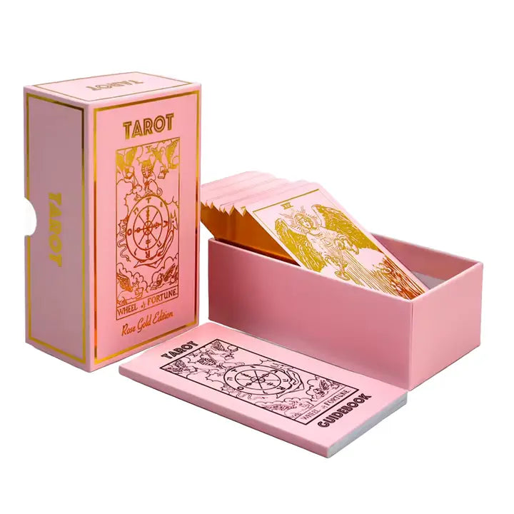 Rose Gold Classic Tarot Deck & Guide