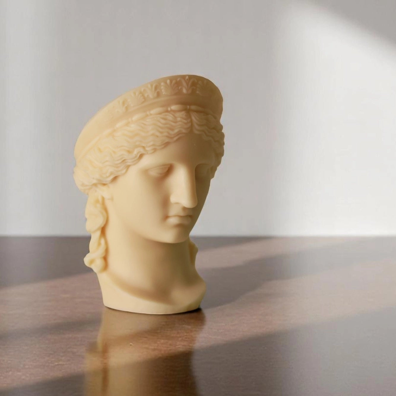 Hera Greek Goddess Bust Statue Candle