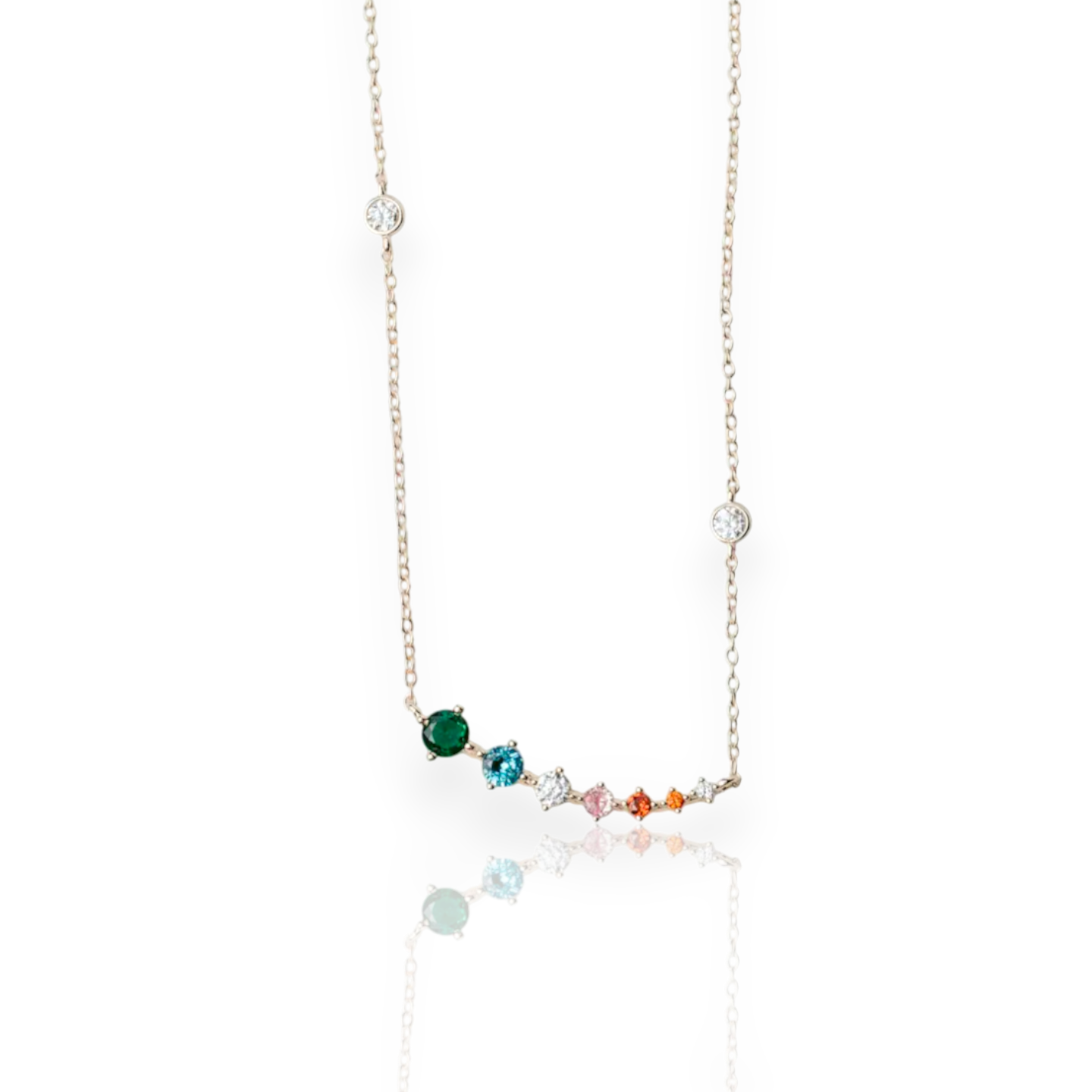 Celestial Arc Strand Necklace