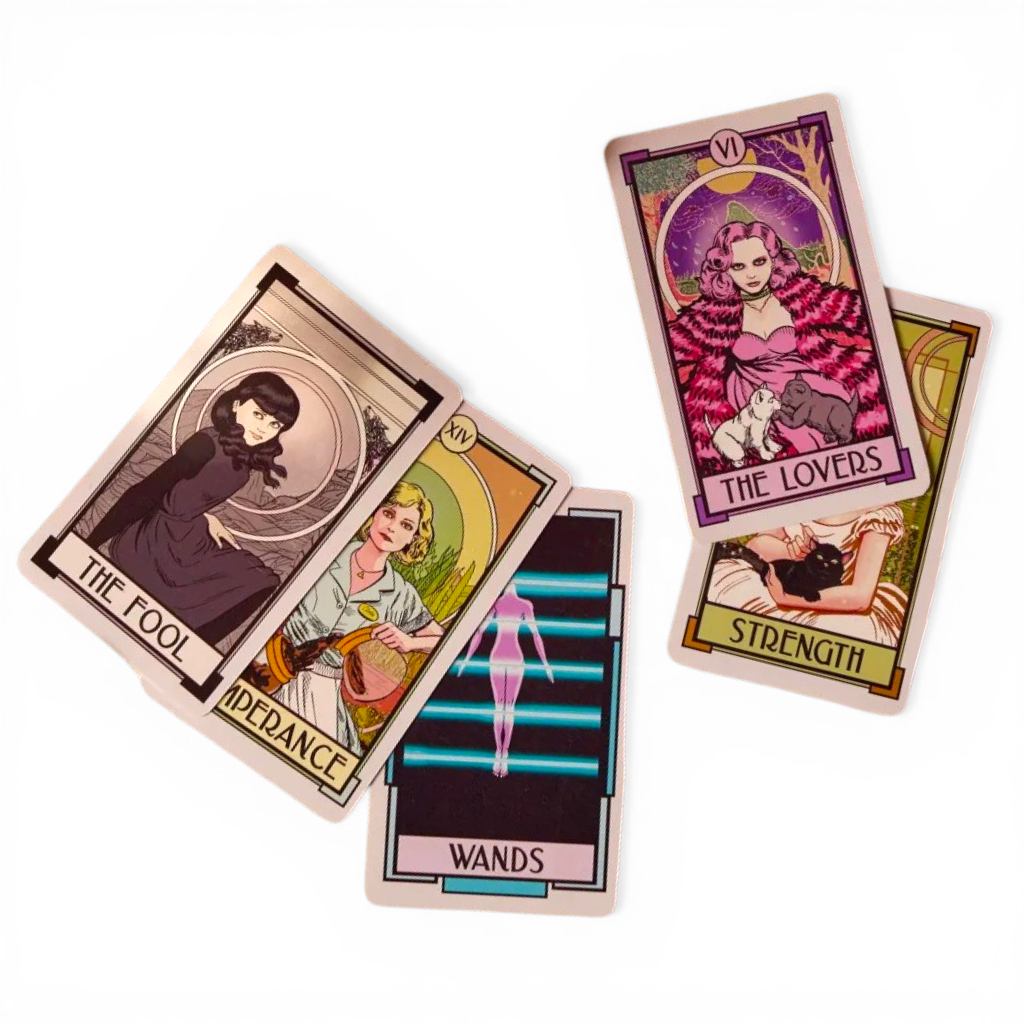 Christina Ricci's Cat Full of Spiders Tarot Deck and Guidebook