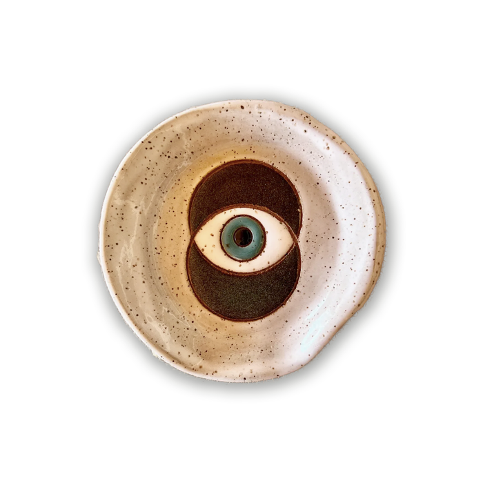 All Seeing Eye Ceramic Spoon Rest