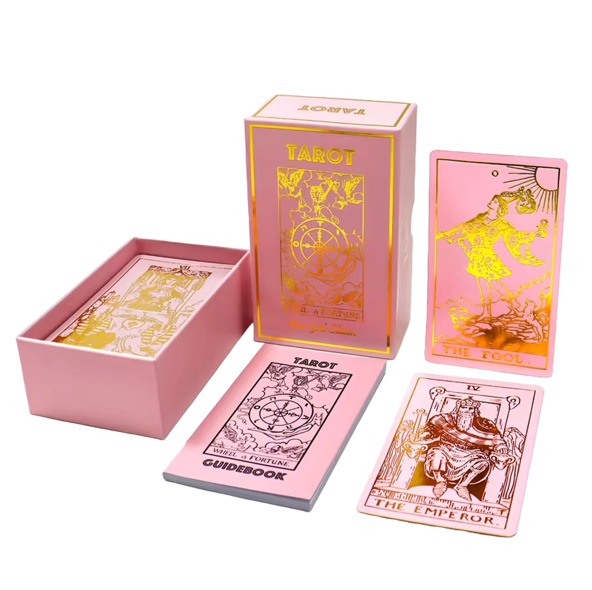 Rose Gold Classic Tarot Deck & Guide