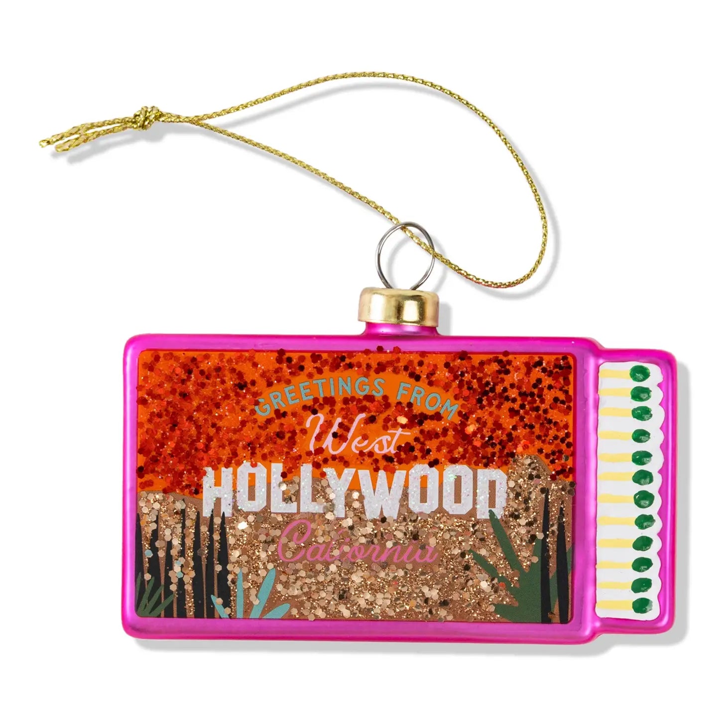 Matchbook Ornament  West Hollywood