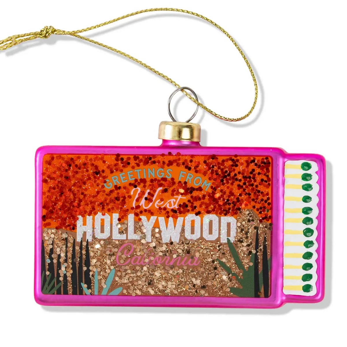 Matchbook West Hollywood Ornament