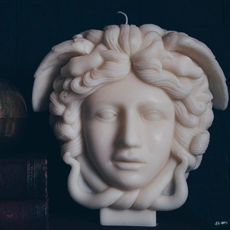 Medusa Pillar Candle