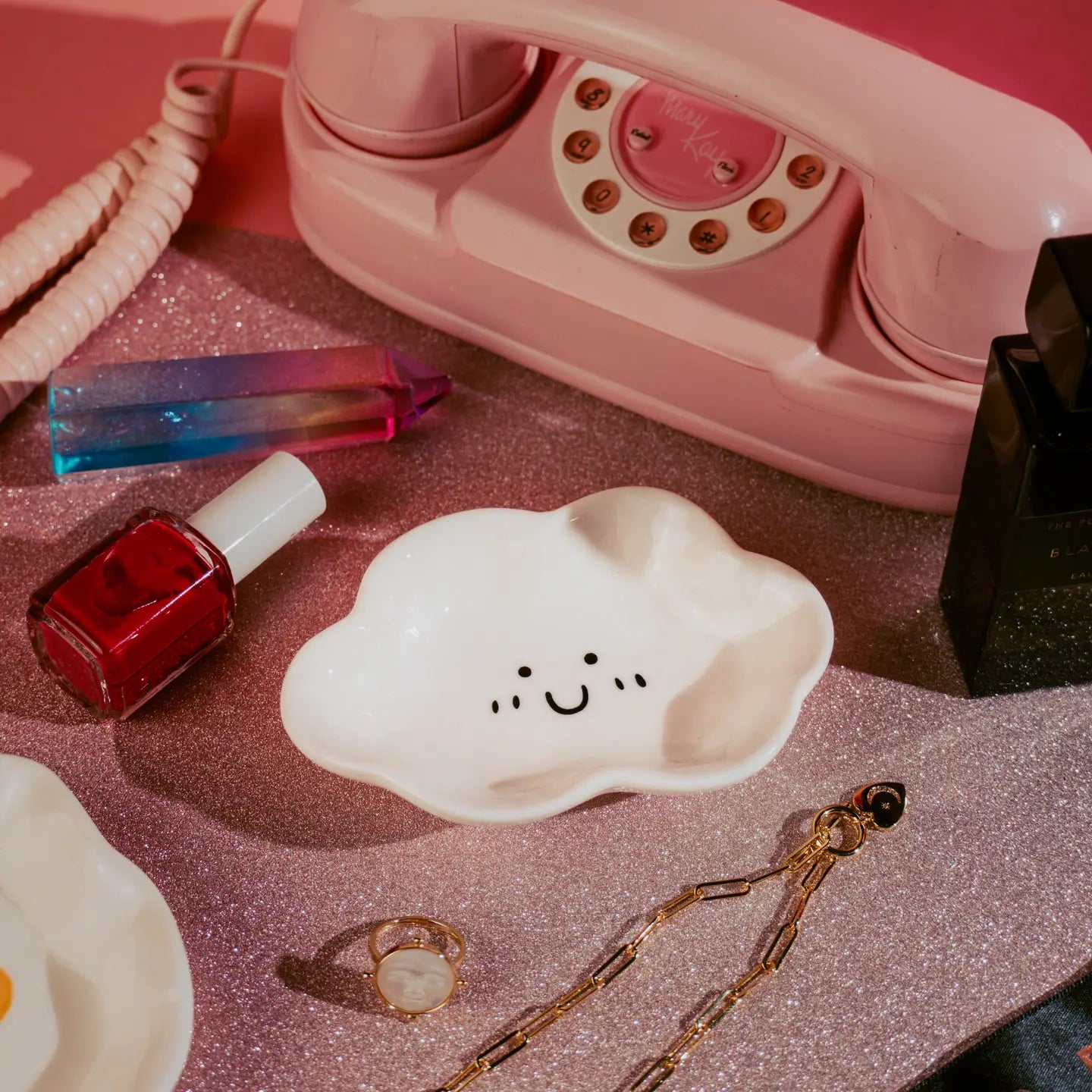 Smiley Cloud Mini Dish