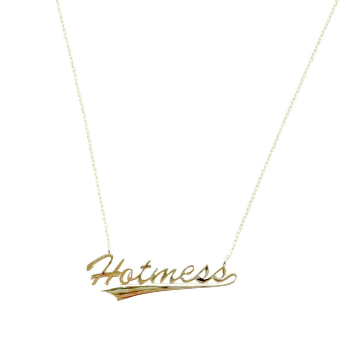 Sassy Letter Gold Necklaces