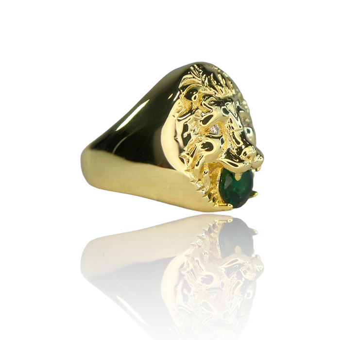 Maahes Gold Ring