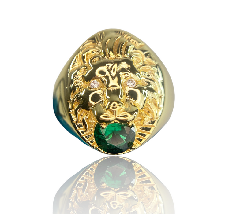 Maahes Gold Ring