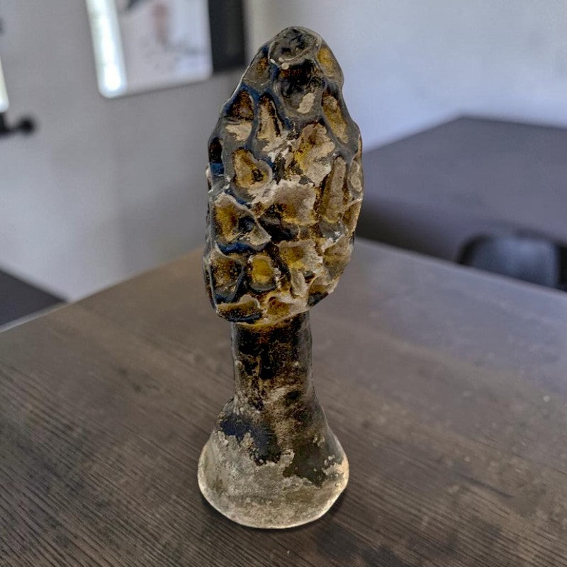 Concrete Antique Morel Mushroom