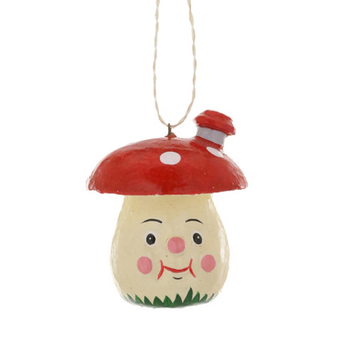 Jaunty Mushroom Ornament