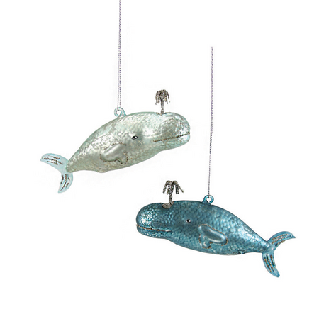 Victorian Whale Ornament