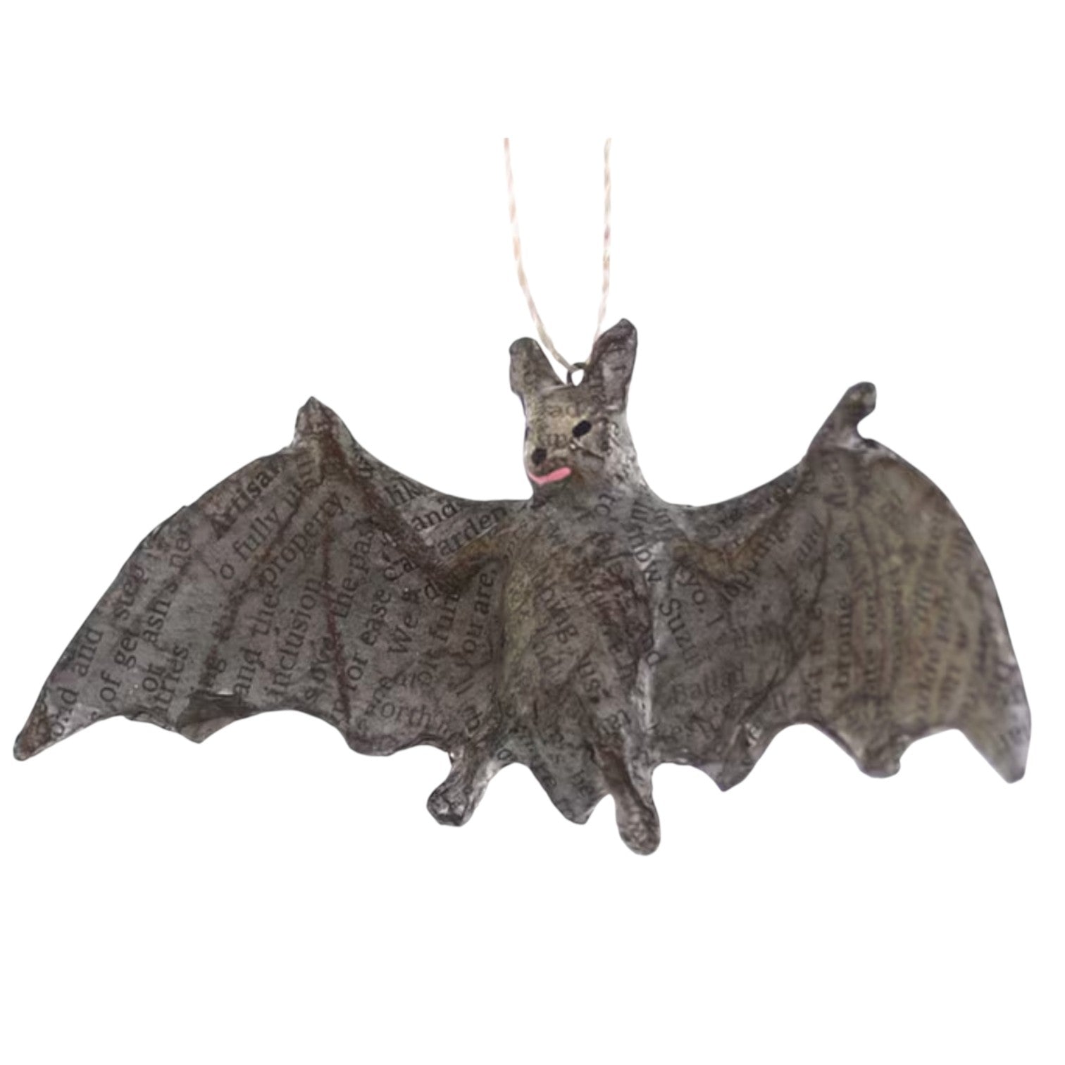 Gothic Bat Ornament