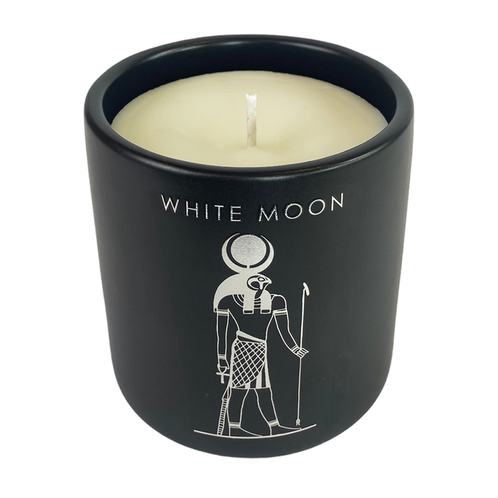 Potion Ceramic Candle White Moon 