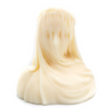 Veiled Woman Pillar Candle