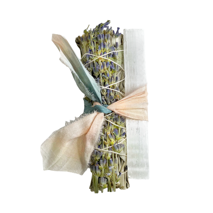White Sage + Eucalyptus Smudge Stick