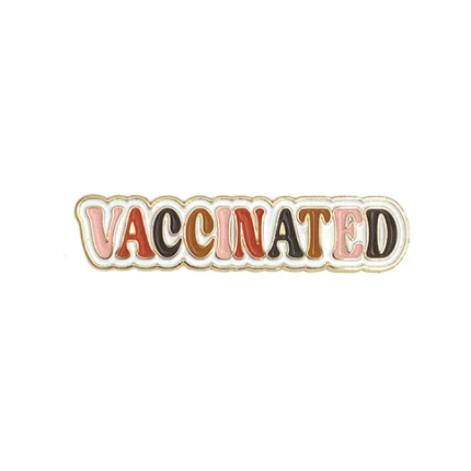 Vaccinated Pin