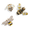 Jeweled Bee Pins