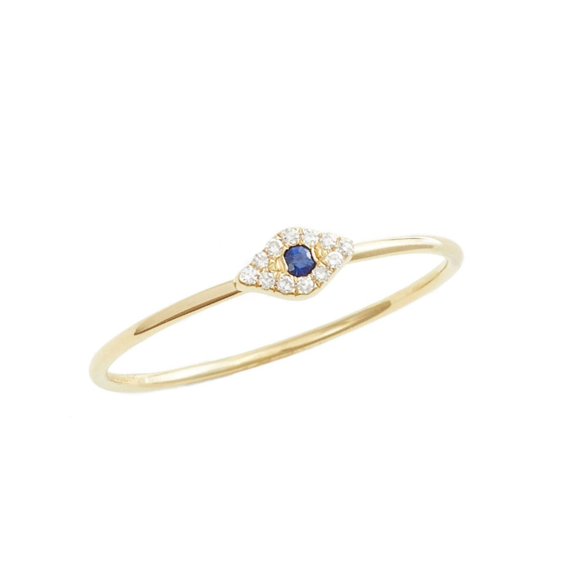 Protection Eye Blue Stone Ring