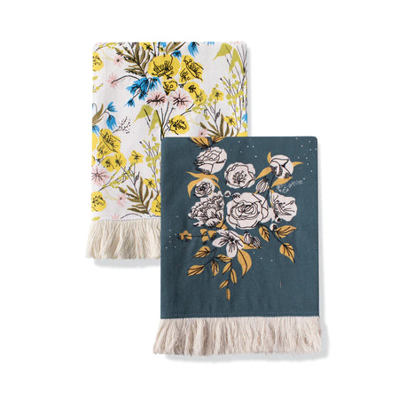 DM Floral Tea Towel Set