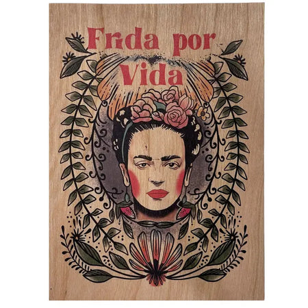Wood Card Folding Frida