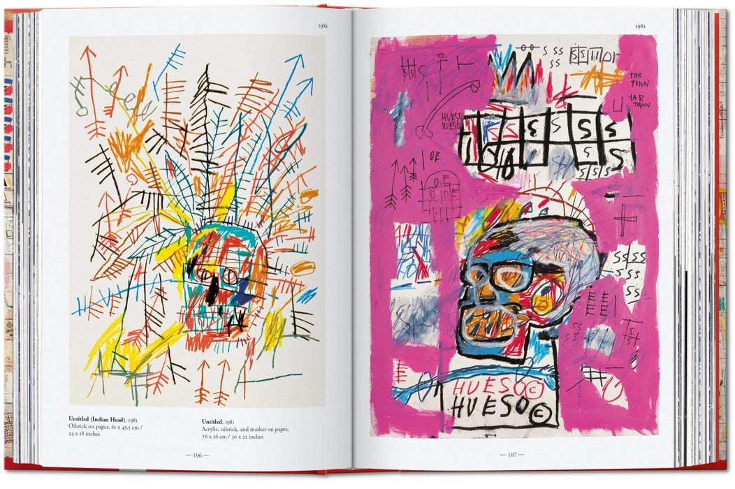 Jean-Michel Basquiat Extra Large Art Book
