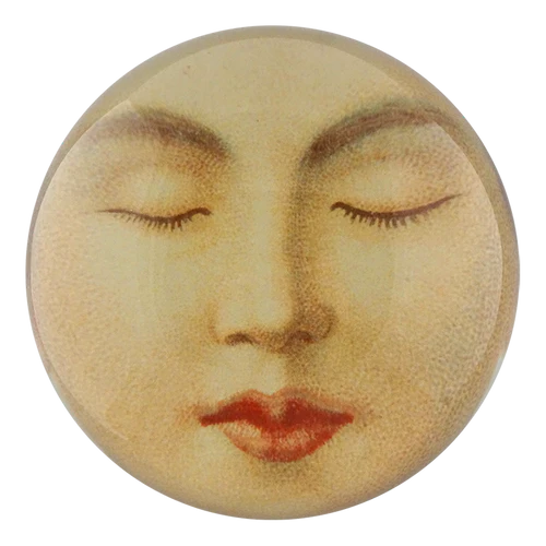 John Derian Sleeping Lady Dome Paperweight