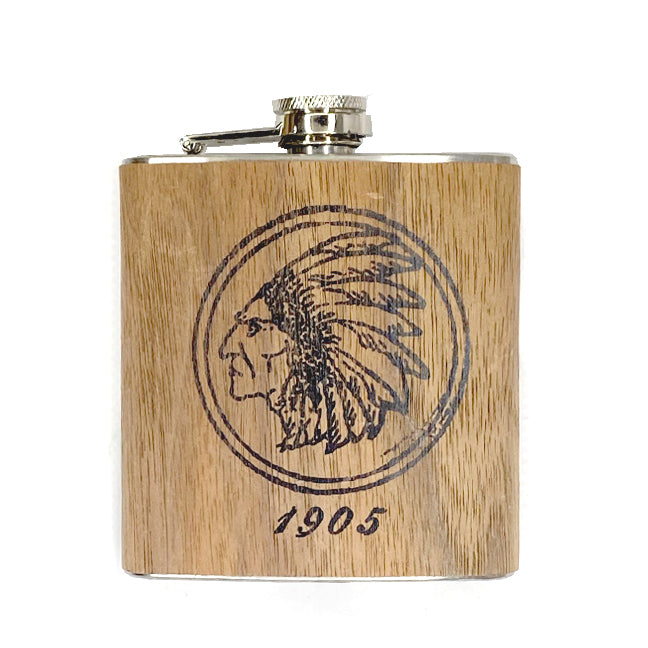 chief wood flask