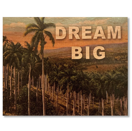 wood card