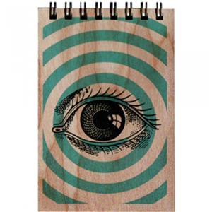 Pop Art Eye Notepad Spitfire Girl
