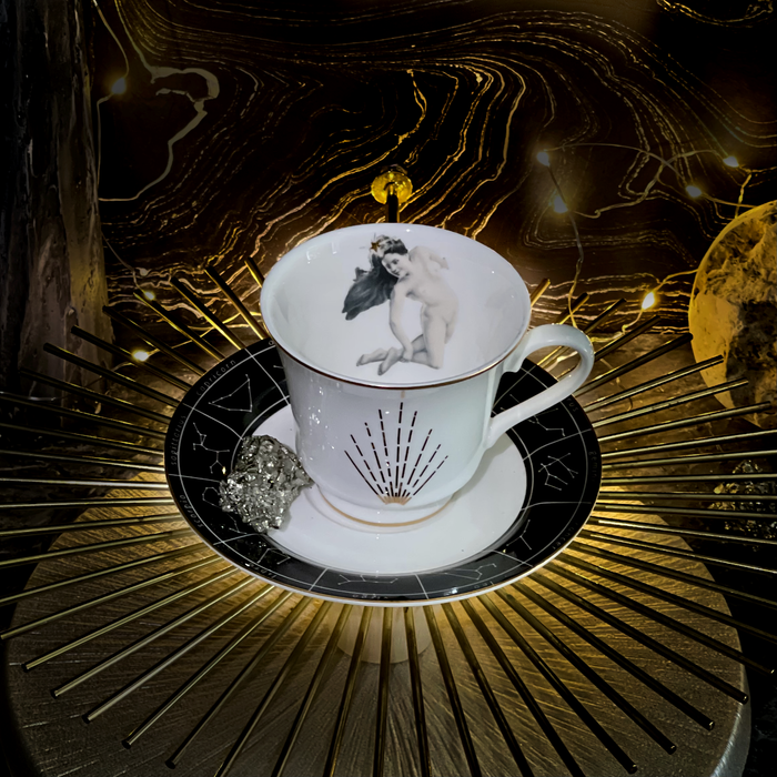 Astrological Lady Tea Cup
