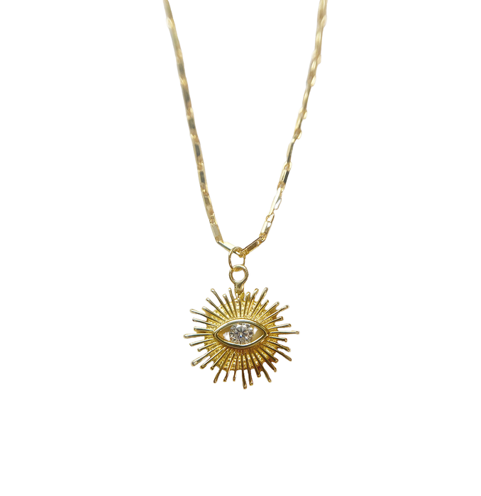 Golden Eye Necklace