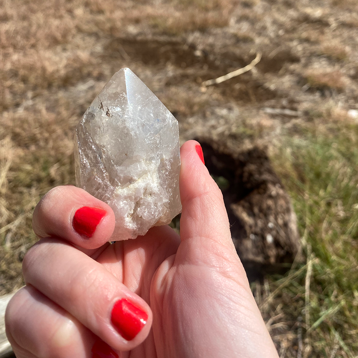 Crystal Clear Quartz Points