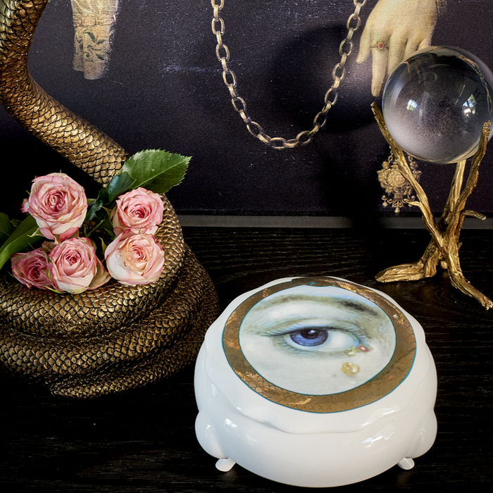 Lovers Eye Ceramic Box