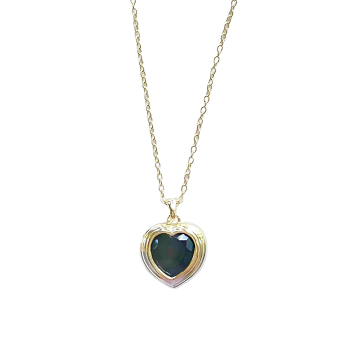 Dark Heart Necklace