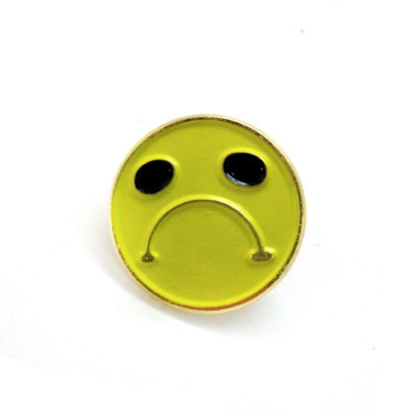 Face Enamel Pins