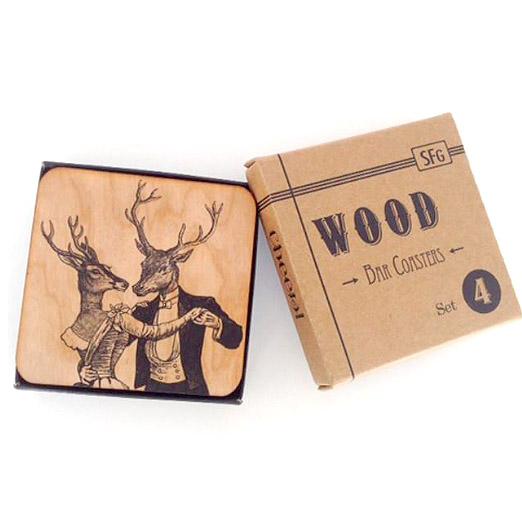 Wood Coasters