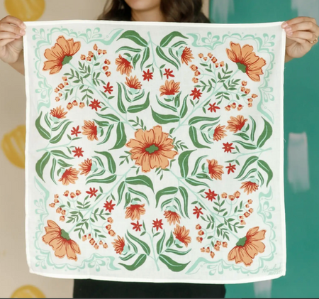 Hand-drawn bandanas