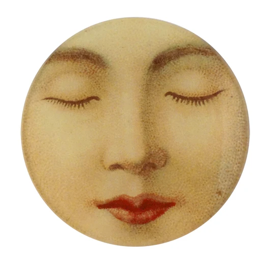 Sleeping Lady Round Plate